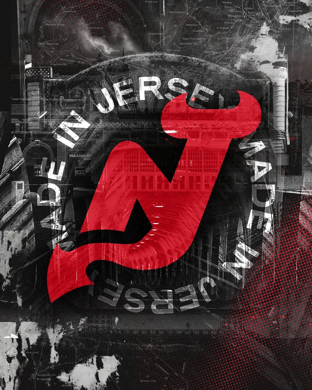 New Jersey Devils: 2024-25 "Made in Jersey" Campaign — Creative Direction & Design