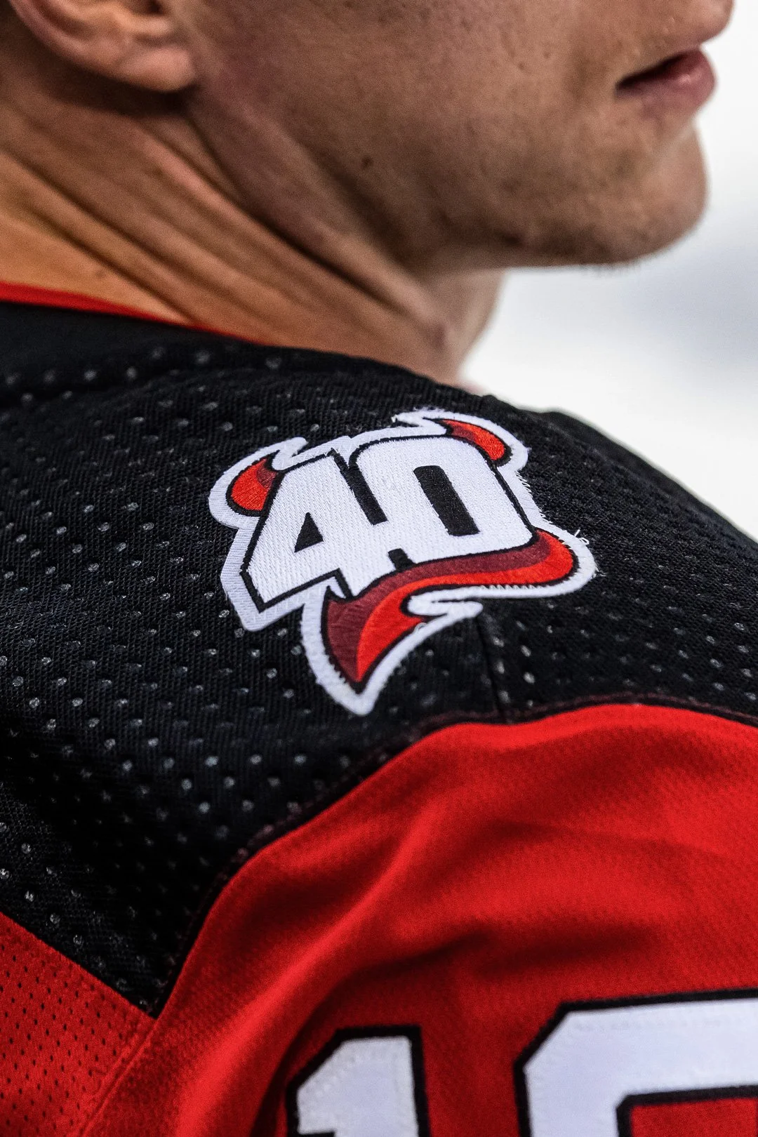 New Jersey Devils: 40th Anniversary Logo & Patch — Creative Direction & Design