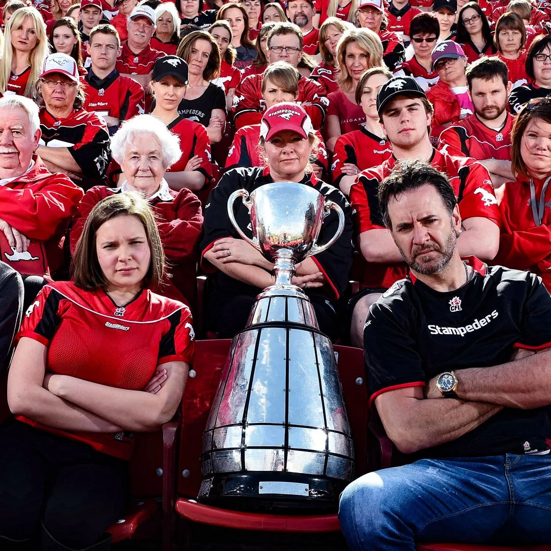 Calgary Stampeders: “Defend Our Cup” Campaign — Creative Direction & Design (Photography: Candice Ward)