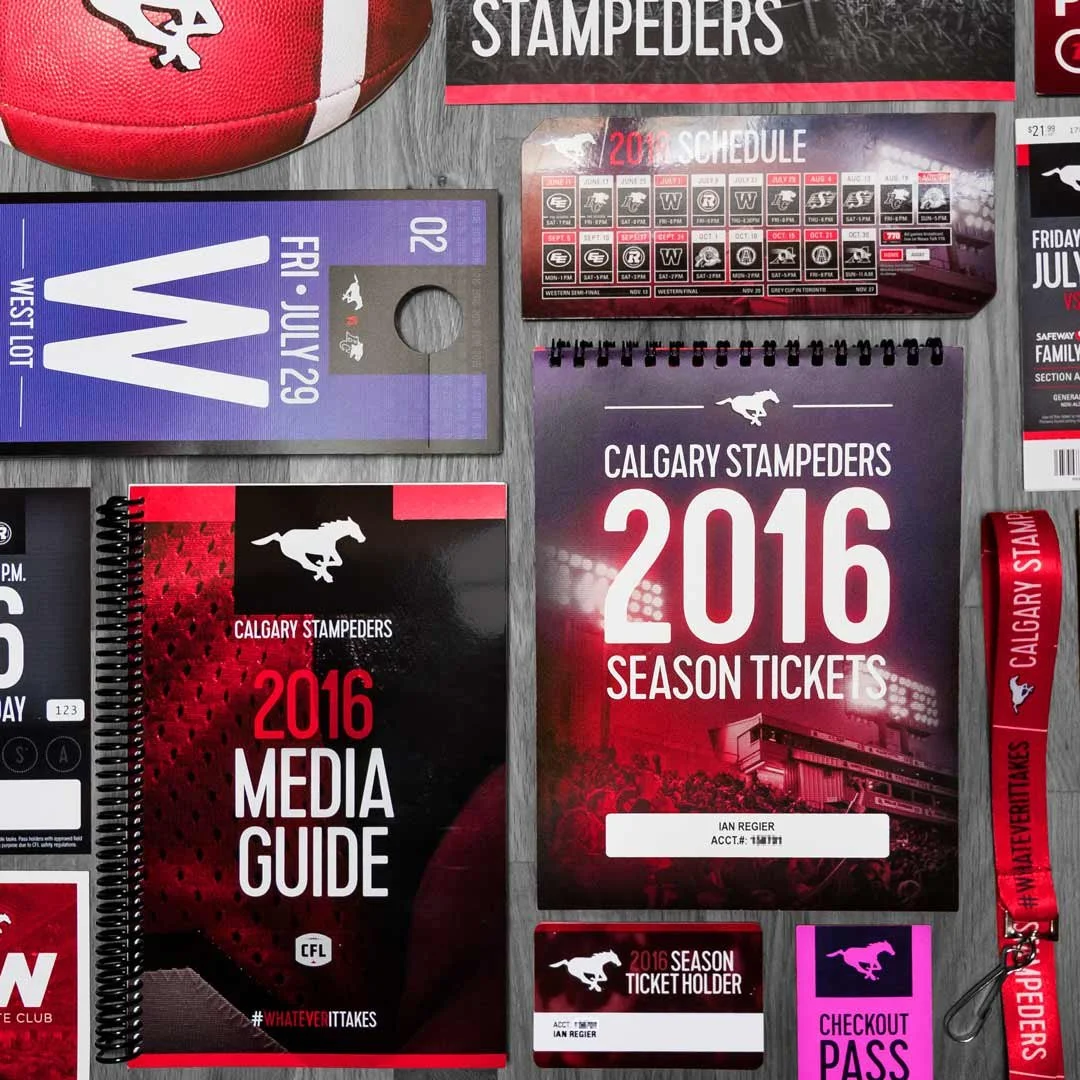 Calgary Stampeders: 2016 Season Ticket Holder Package — Creative Direction & Design