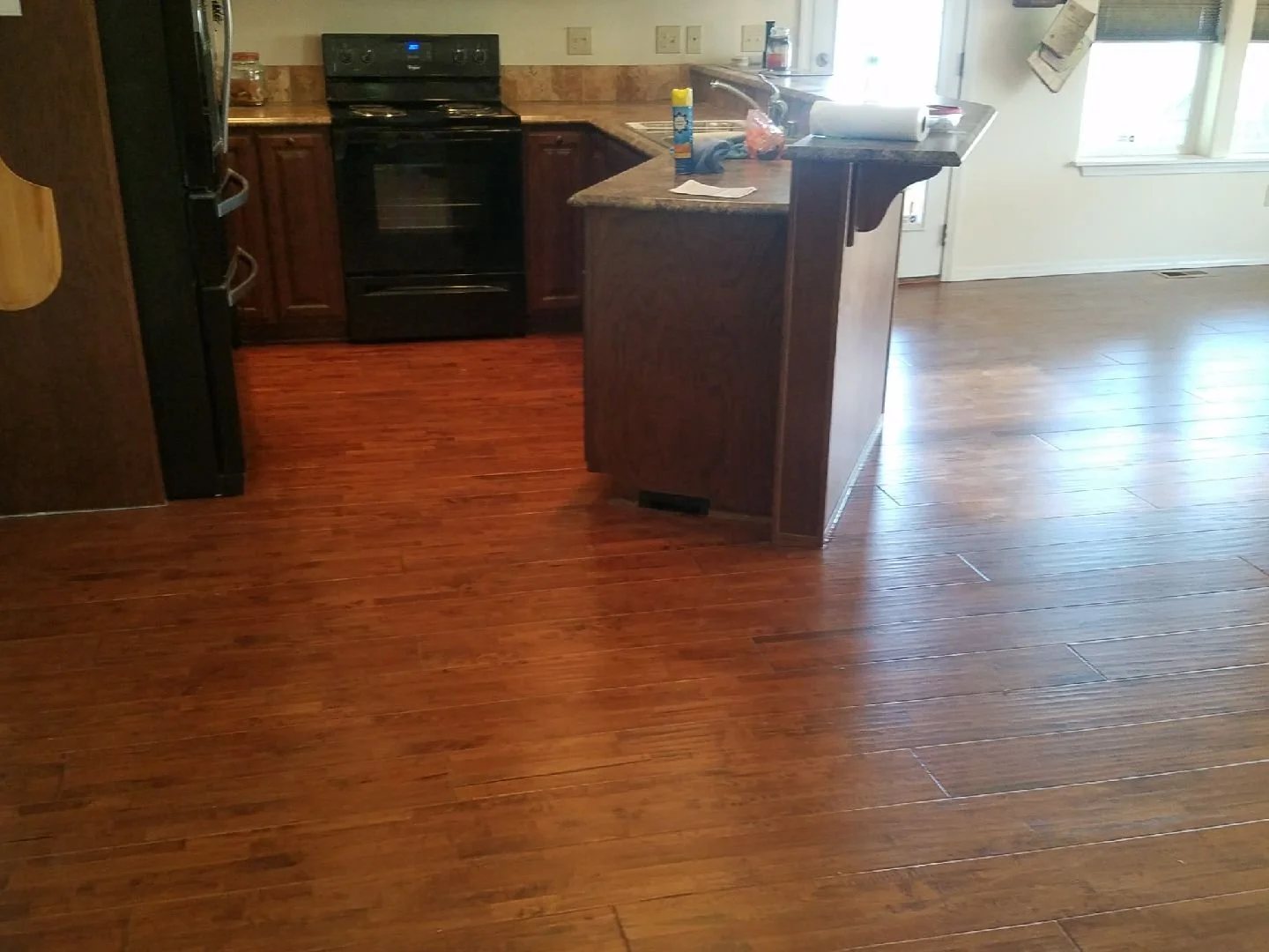 exodus epoxy and flooring lvp installation