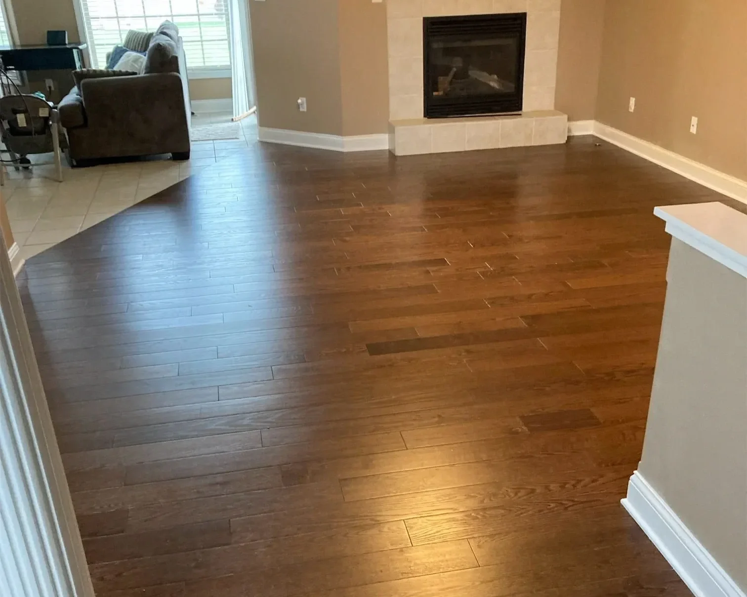 exodus epoxy and flooring lvp installation