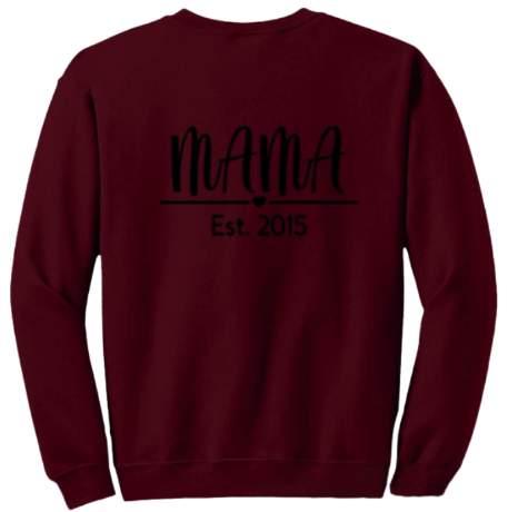 Mama, Mom, Manmi (cursif)