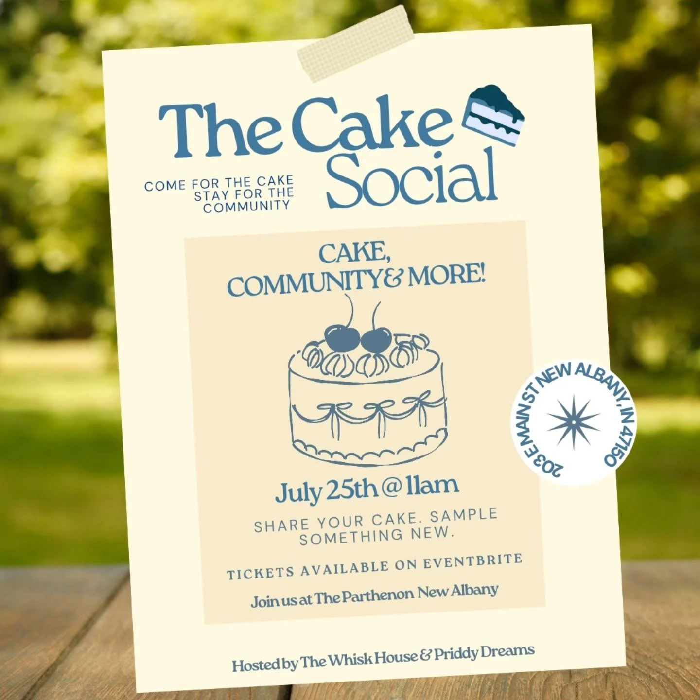 The Cake Social 