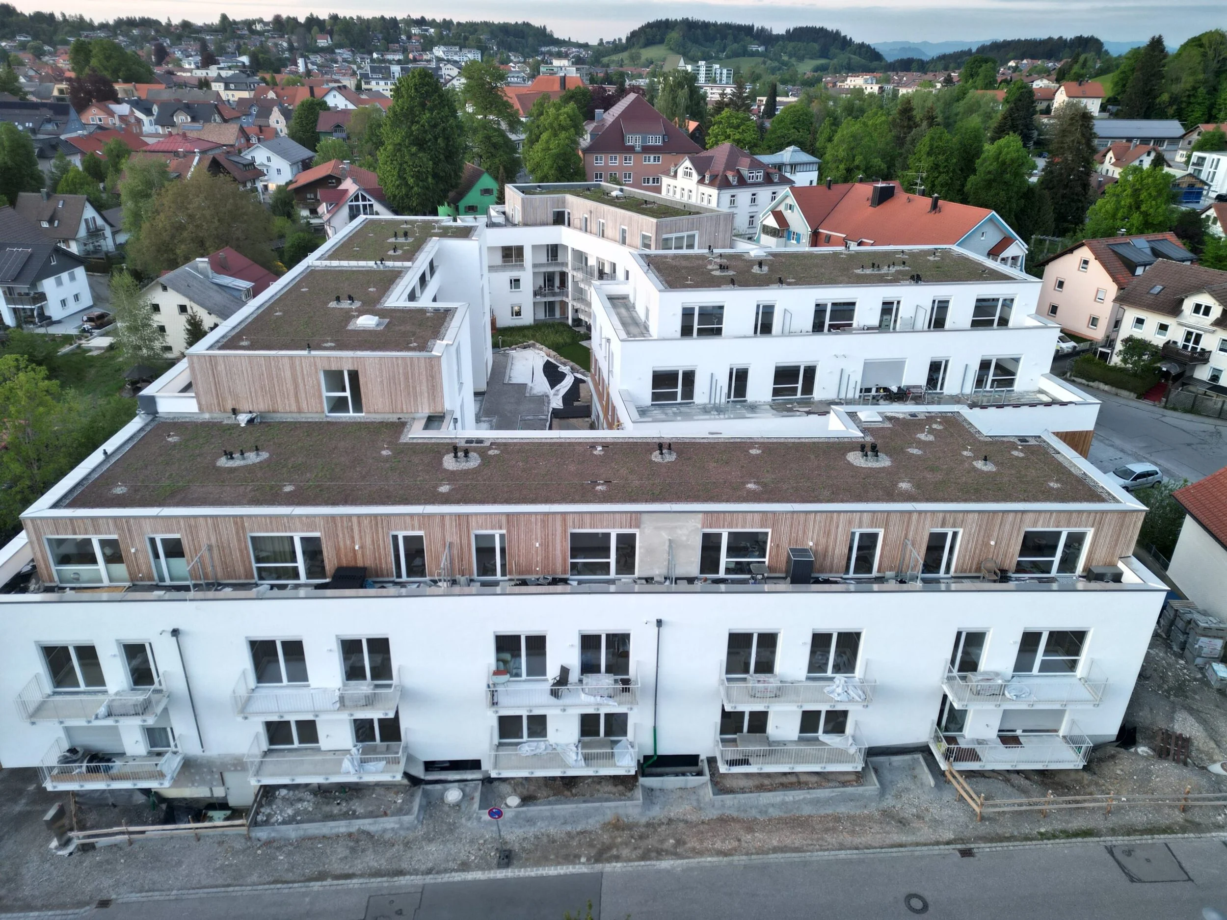 Газопламъчно поставяне на многопластова битумна хидроизолация като подизпълнител, Heilbronn, Германия