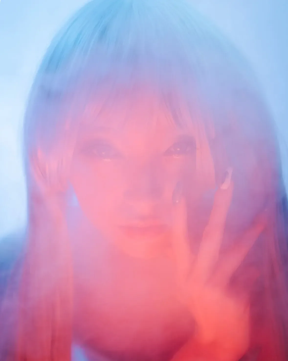 Lost in the haze of neon dreams.