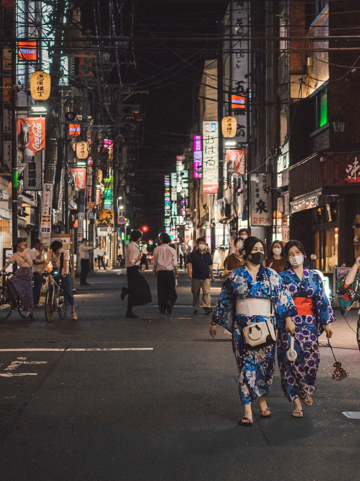 Photographing Japans Always Entertaining Entertainment Districts