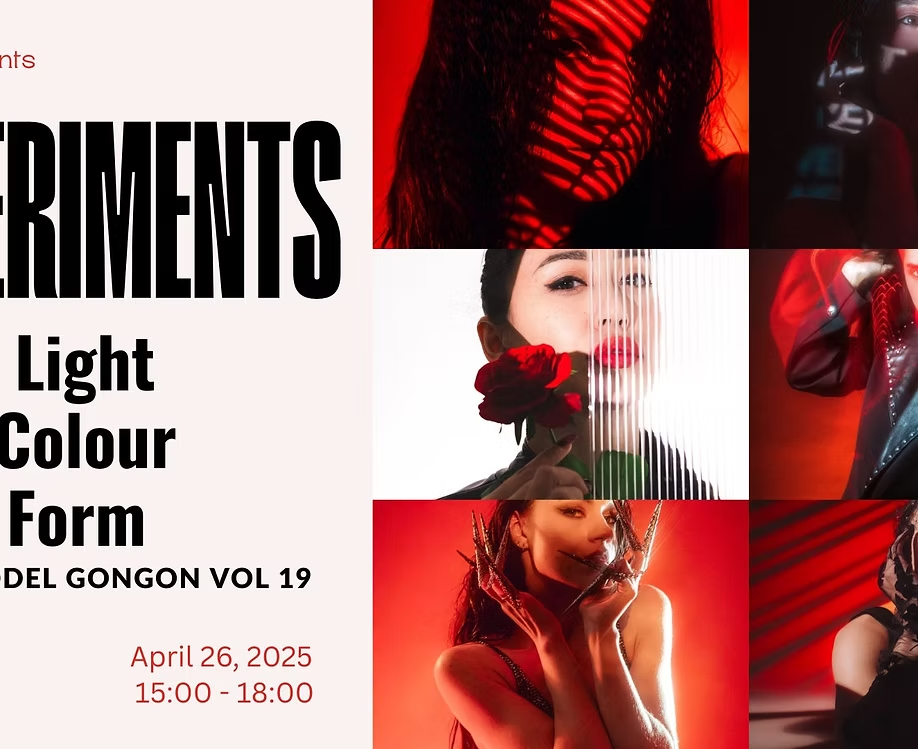 Experiments in Light | Colour | Form with MODEL GONGON VOL 19