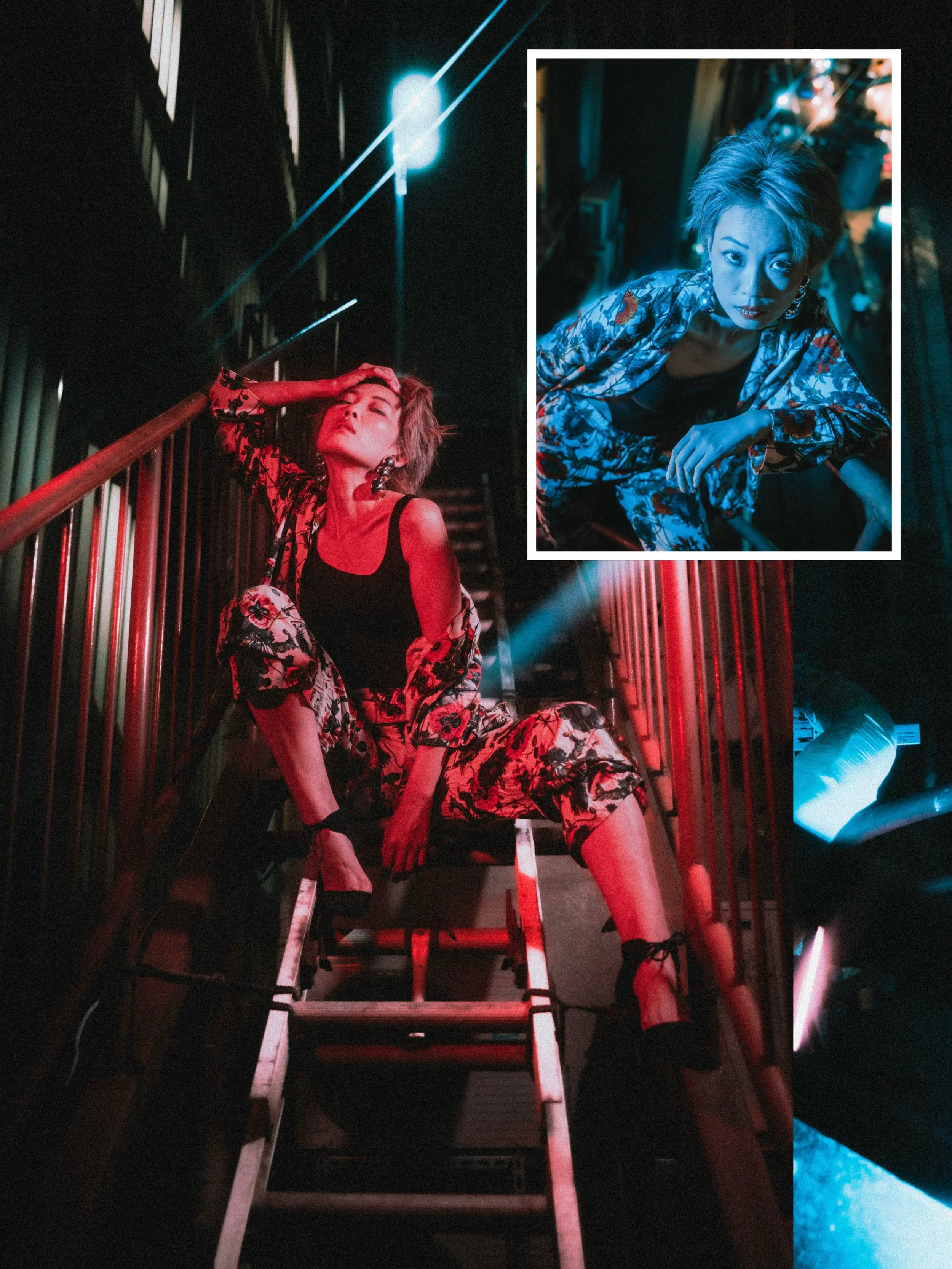 &ldquo;Pretty things in strange places&hellip;&rdquo;&thinsp;
&thinsp;
After getting rushed out of our originally planned shooting location, we set off on a little adventure and stumbled upon this gem tucked away in the backstreets of Takadanobaba.&t