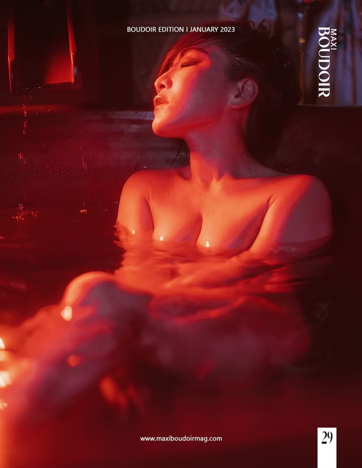Maxi Boudoir Magazine - Sensual Serenity by Deniz Demir
