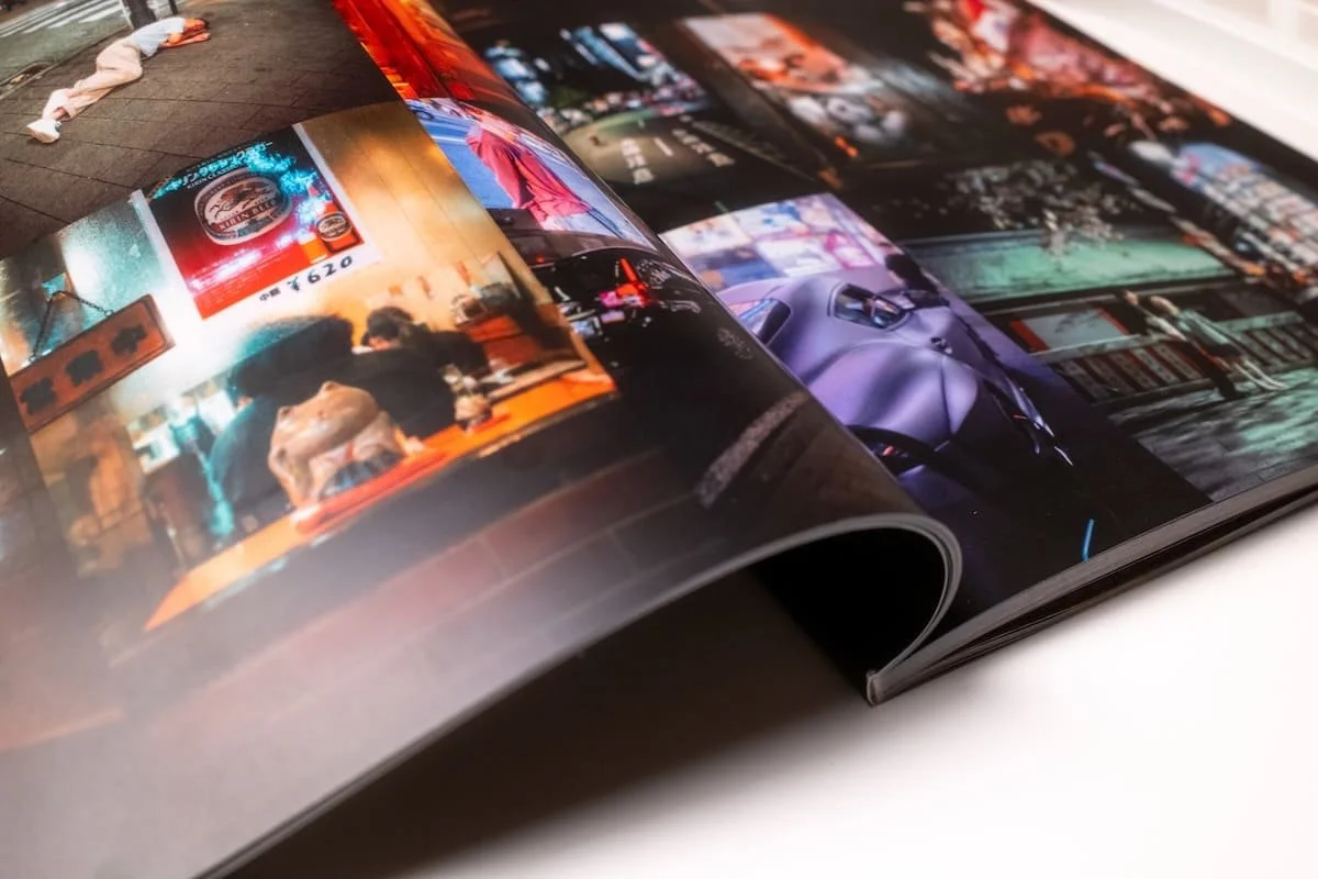 Magazine detail shot of Deniz Demir photobook 最近 //  Lately Volume 1