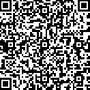 QR code with black and white patterns