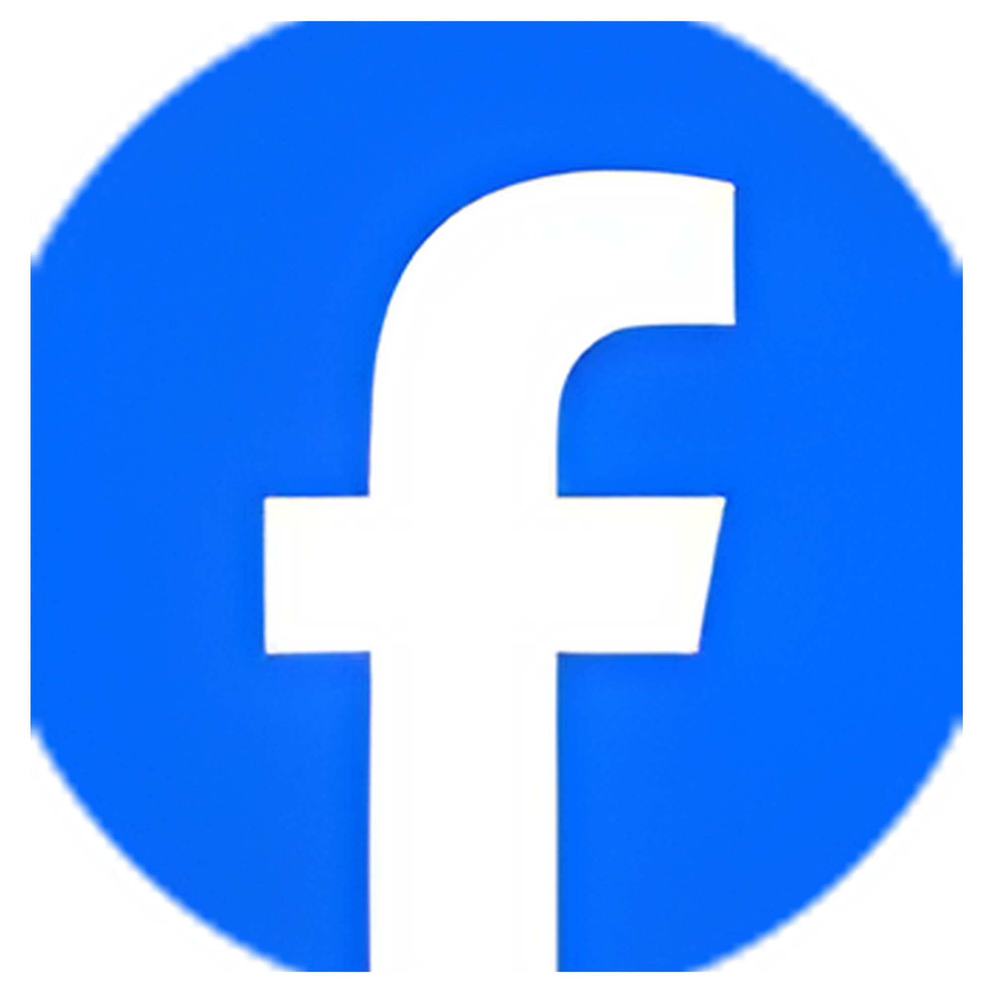 Facebook logo with a Wi-Fi signal symbol in white on a blue background.