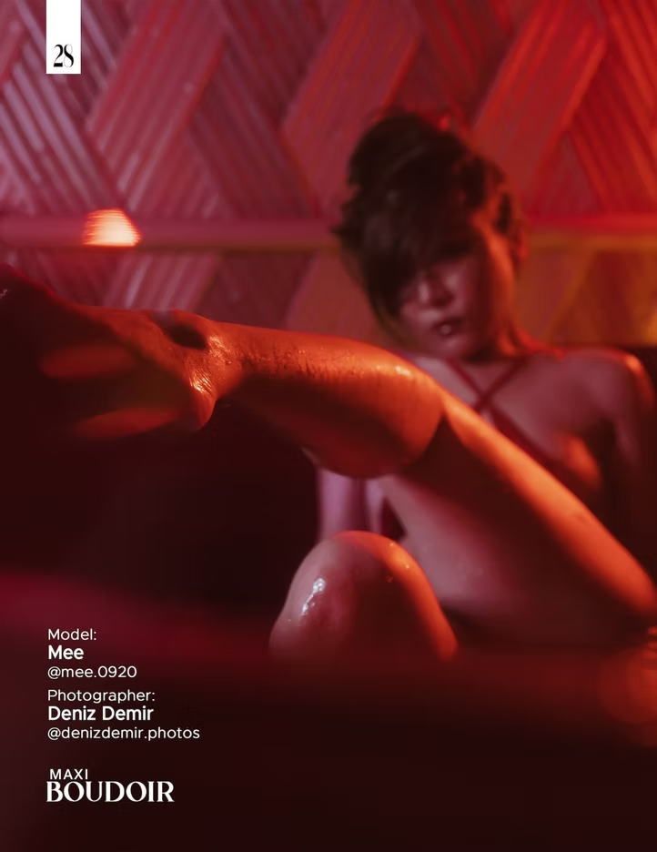 Maxi Boudoir Magazine - Intimate Reflections by Deniz Demir