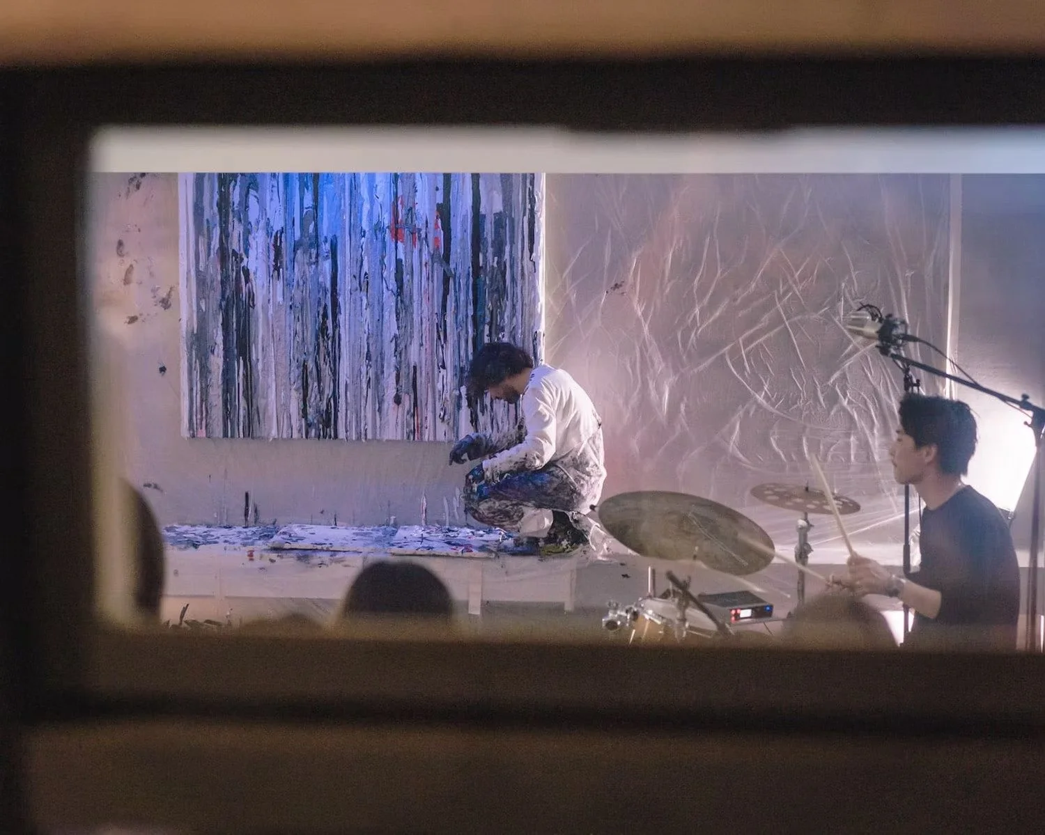 Art Performance with Music