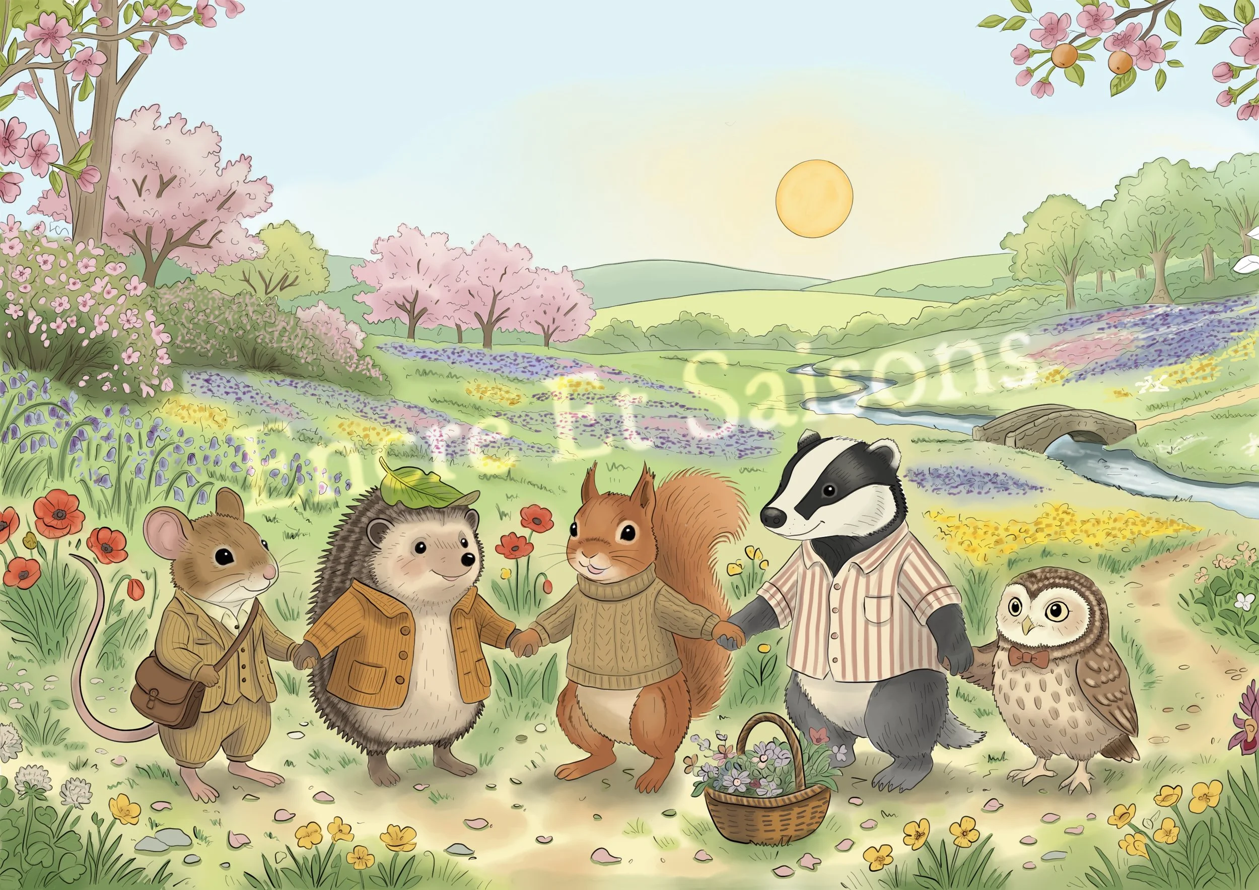 LA PROMENADE DU PRINTEMPS
