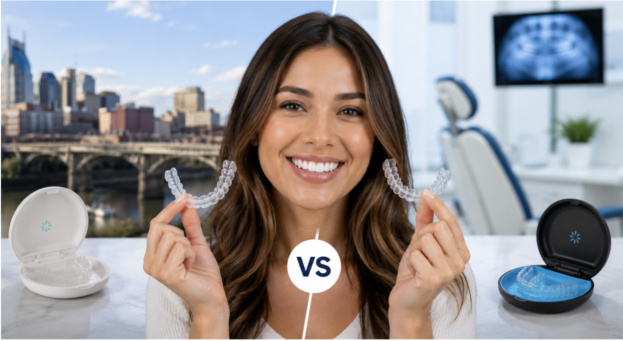 ClearCorrect in Nashville vs. Invisalign: Choosing the Best Clear Aligner for Your Smile