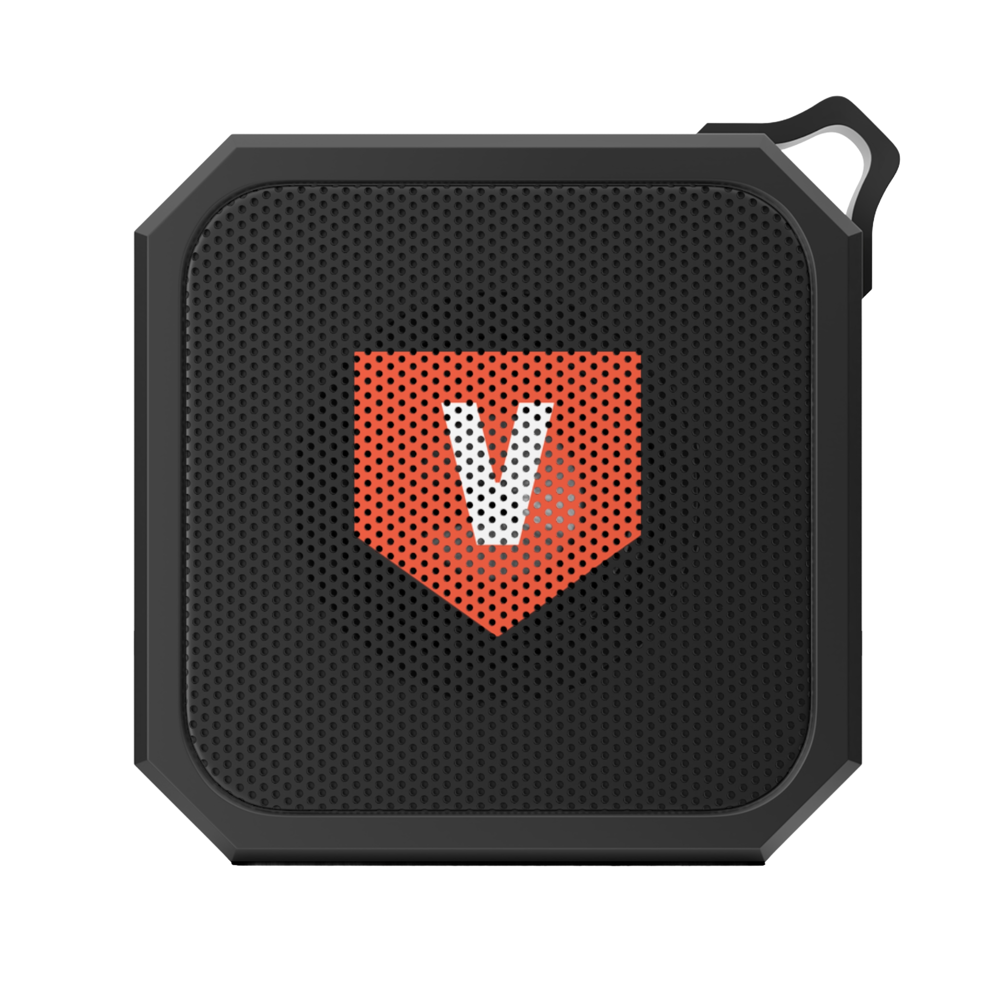 Portable Outdoor Bluetooth Speaker — Rugged Waterproof Speaker with 'V' Shield Logo
