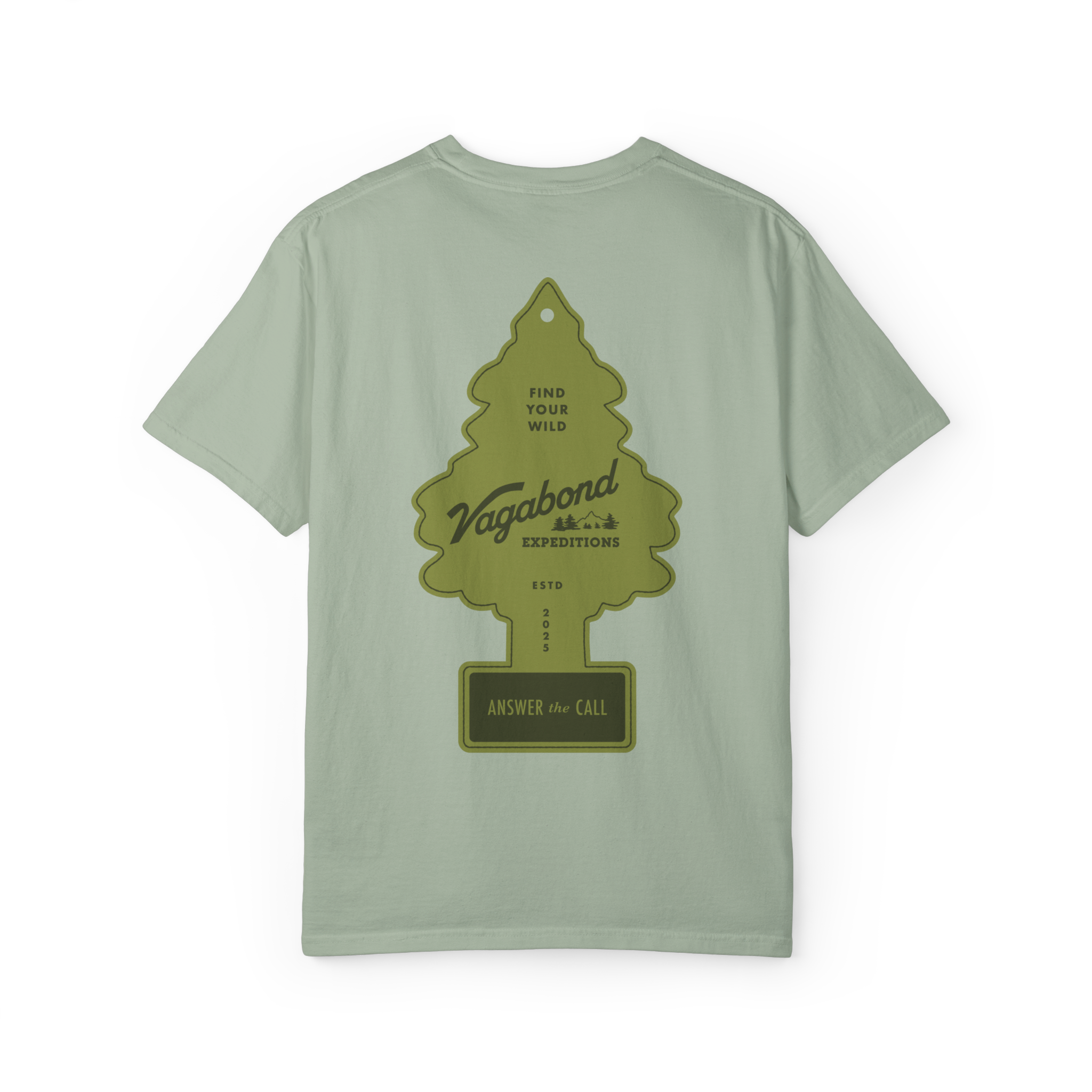 Vagabond 'Find Your Wild' Tree Air Freshener Graphic T-Shirt
