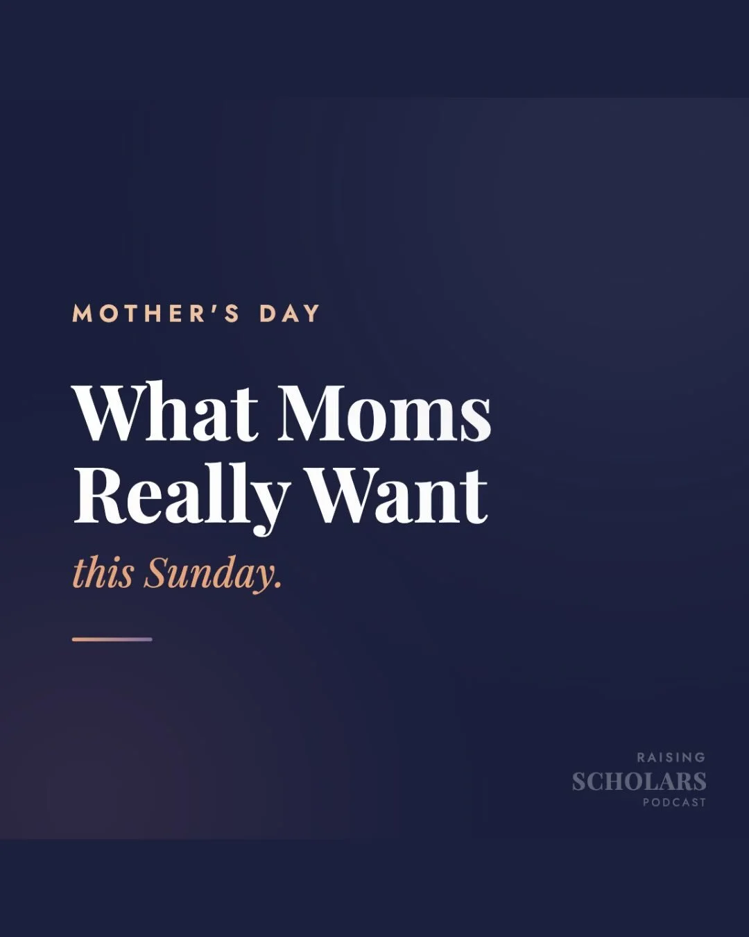 Be honest. How many of these are you sending to someone right now?

Every year moms are handed a card, a brunch reservation they lowkey planned themselves, and a day that somehow still requires them to be on. We see you. We really do.

Swipe through 