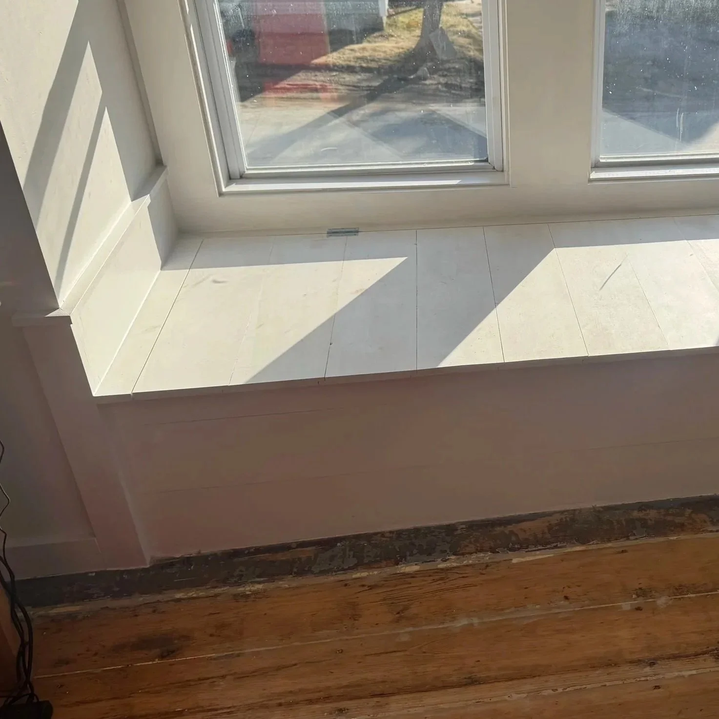 Built-in Window Seat with Storage