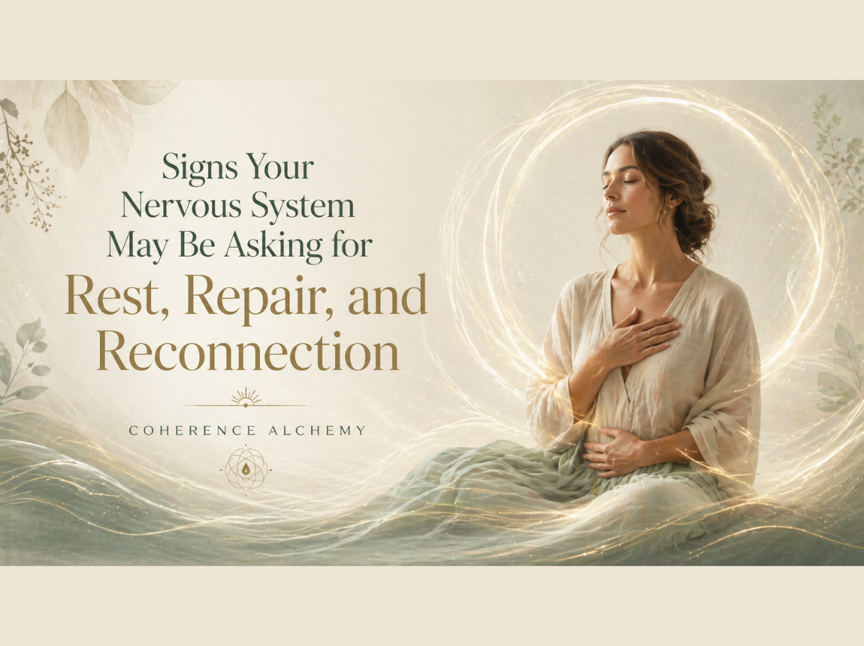 Signs Your Nervous System May Be Asking for Rest, Repair, and Reconnection