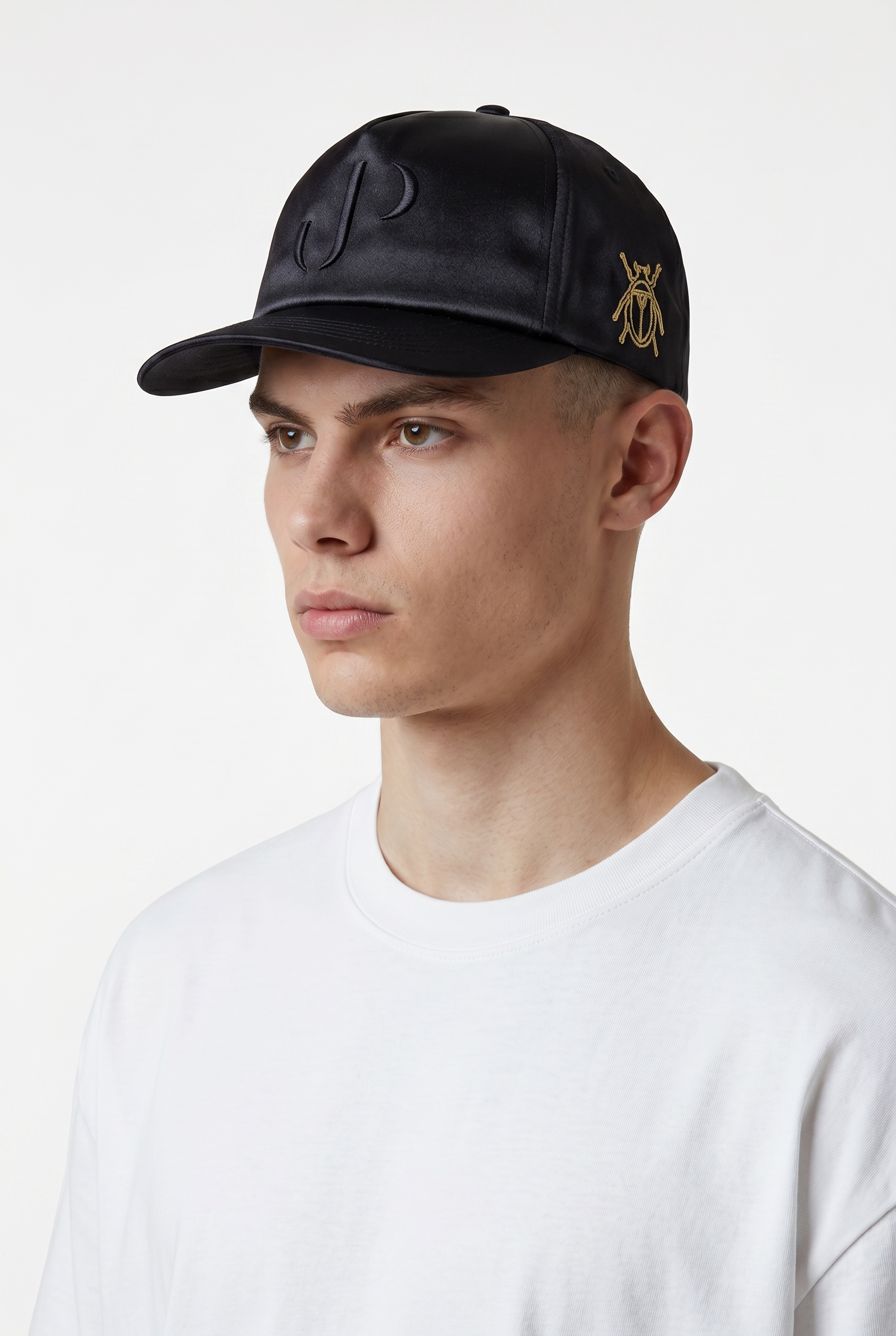 JP Black Silk Cap