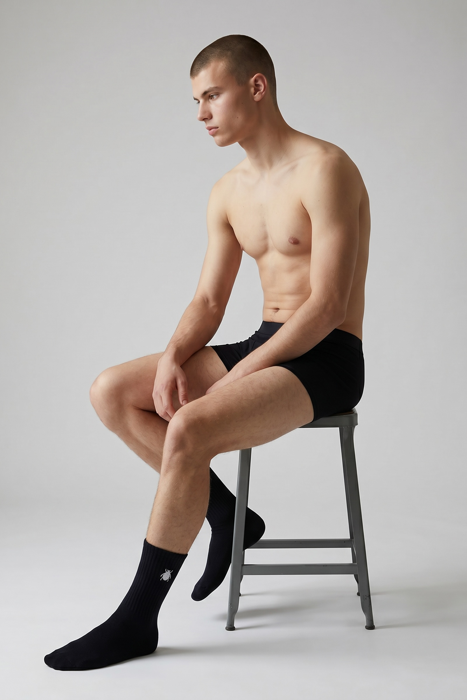 Black Scarab Socks