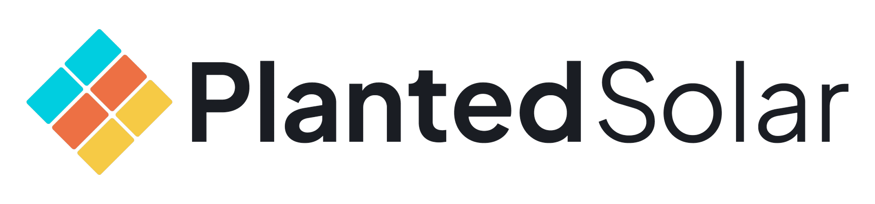 Planted Solar logo, utility-scale solar developer and Cairn Climate Partners client
