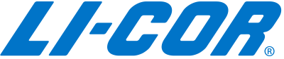 Li-Cor logo in blue text