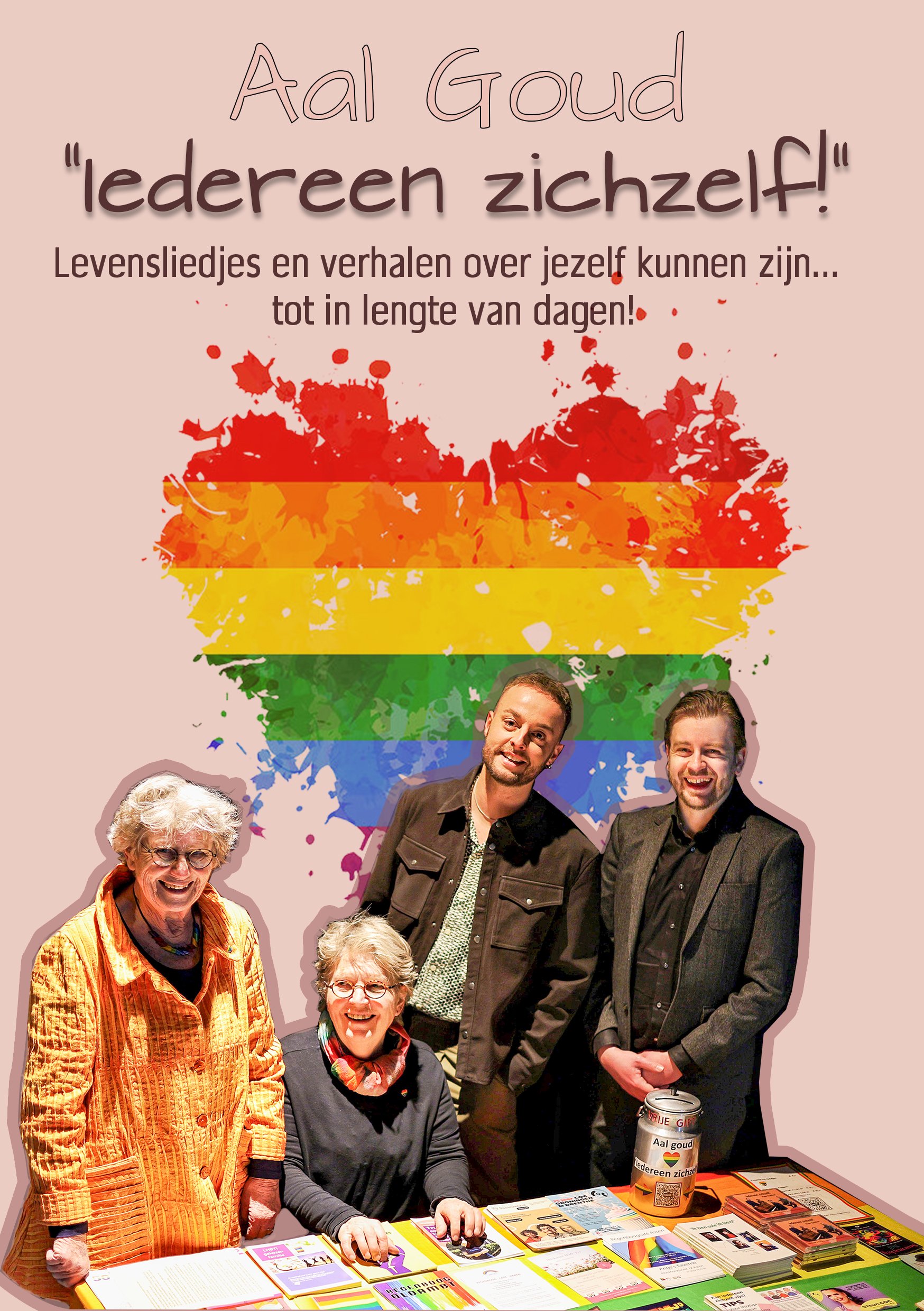 Iedereen zichzelf! – Levensliedjes en verhalen over jezelf kunnen zijn