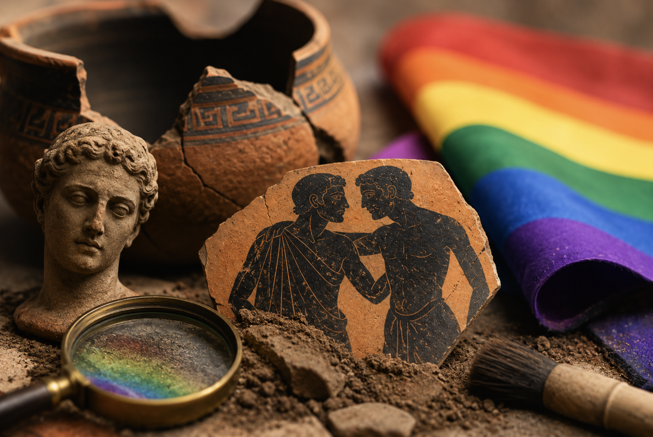 Flitslezingen: Introduction into Queer &amp; LGBTQ+ Archeology