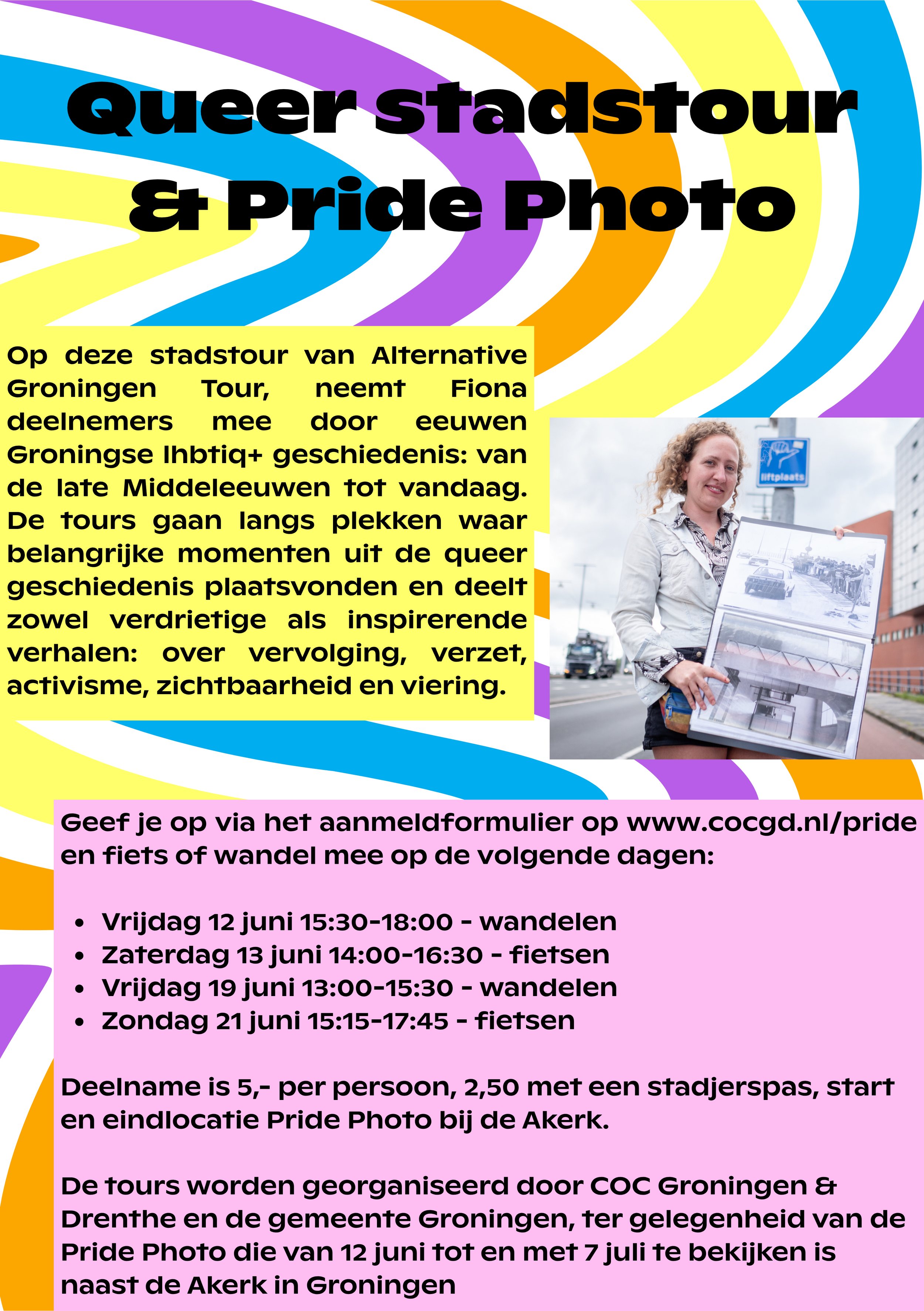 Queer Stadstour &amp; Pride Photo – Wandeltour