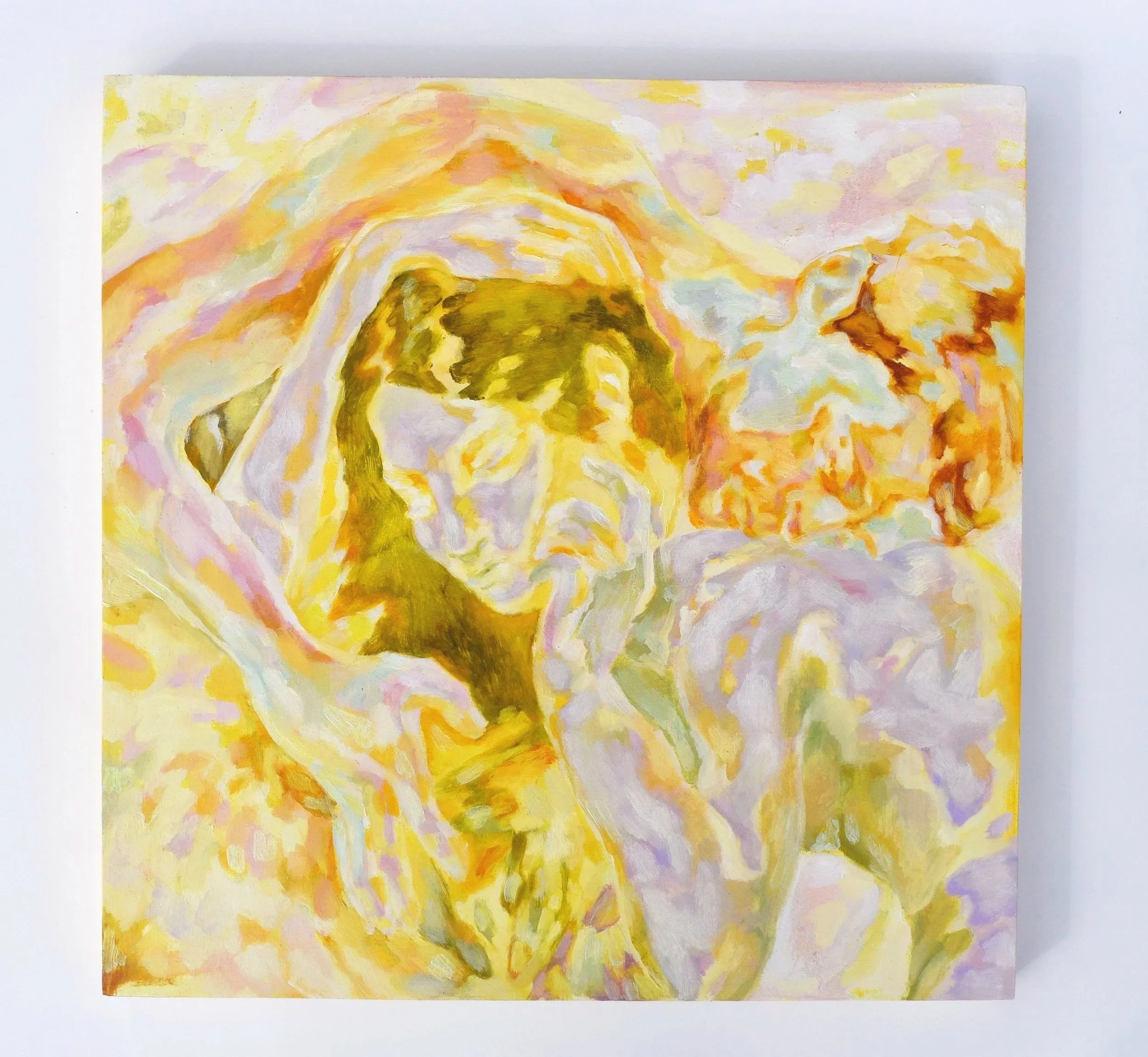 Untitled, oil on panel, 12 x 12 In