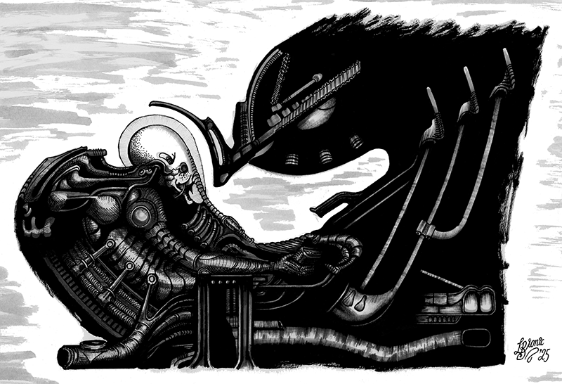 Stroke7 - Halloween Giger