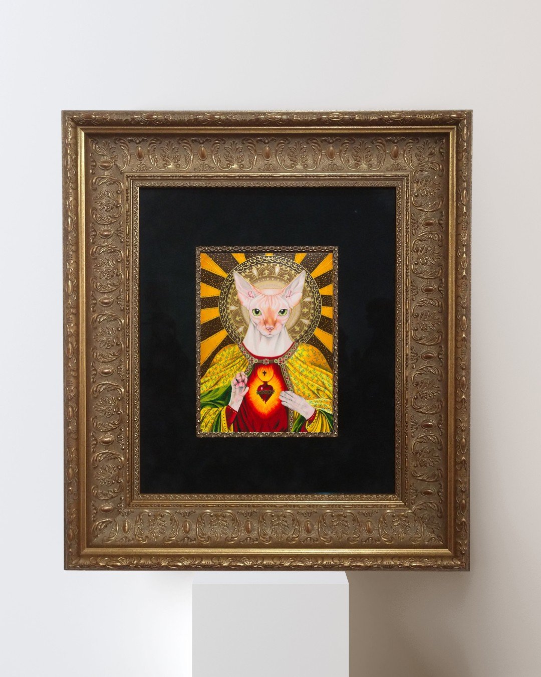Profit of The Most High By Sara Machen in custom framing