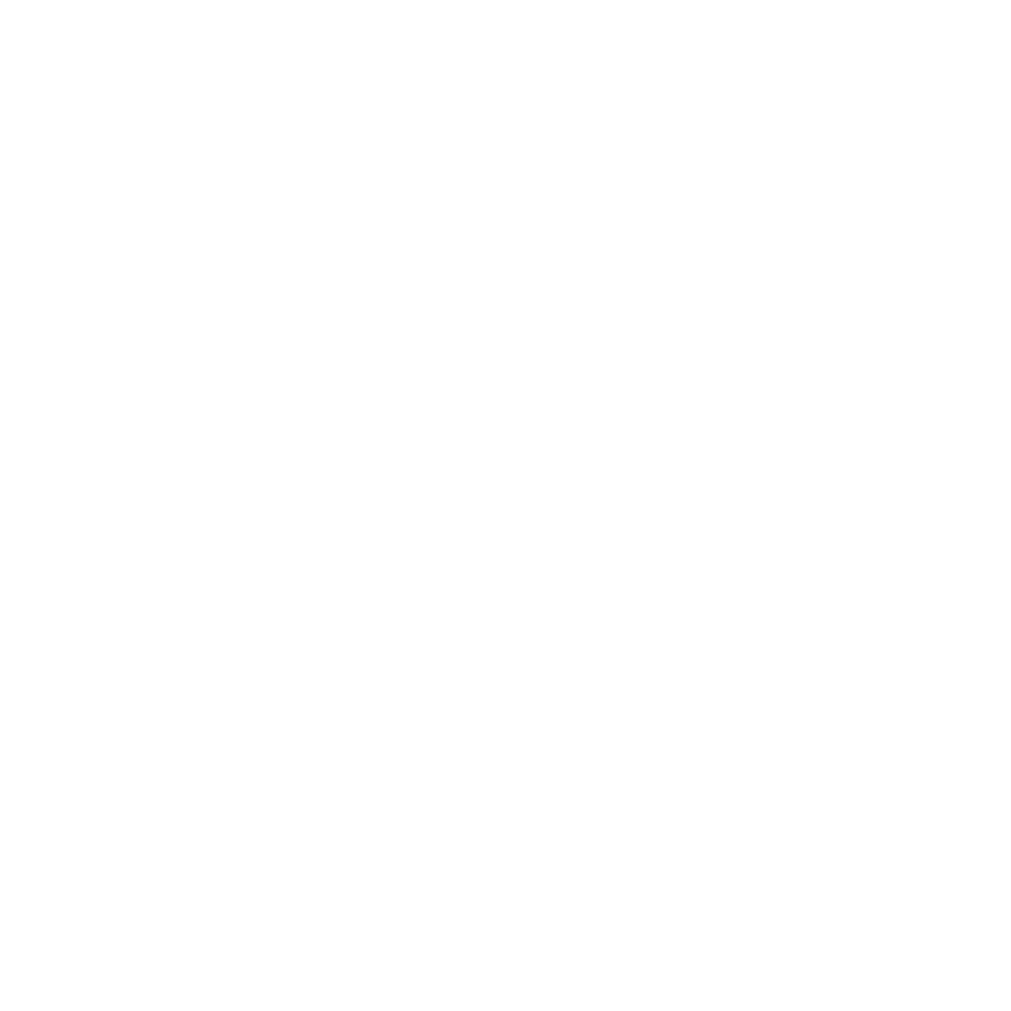 Outline of a hat inside a circular black background.
