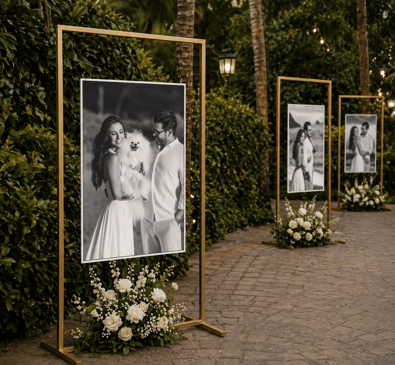 Romantic Photo Display