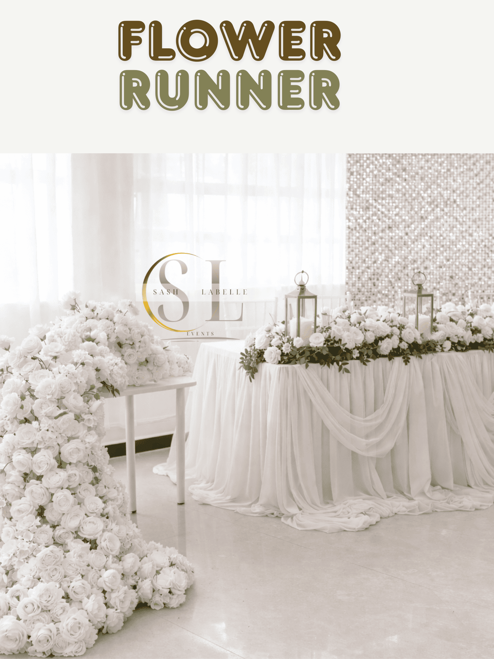 Rose Flower Runners