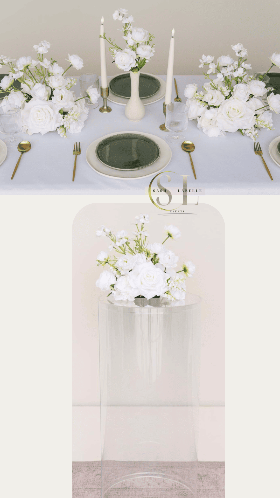 Vaseless floral Centerpiece - white-sashlabelle-events (1).png