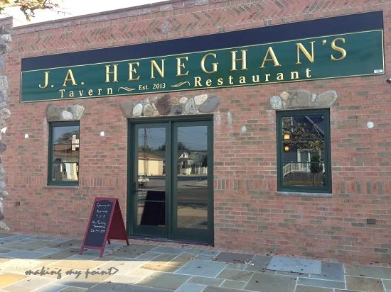 Trish @ J.A. Heneghan's
