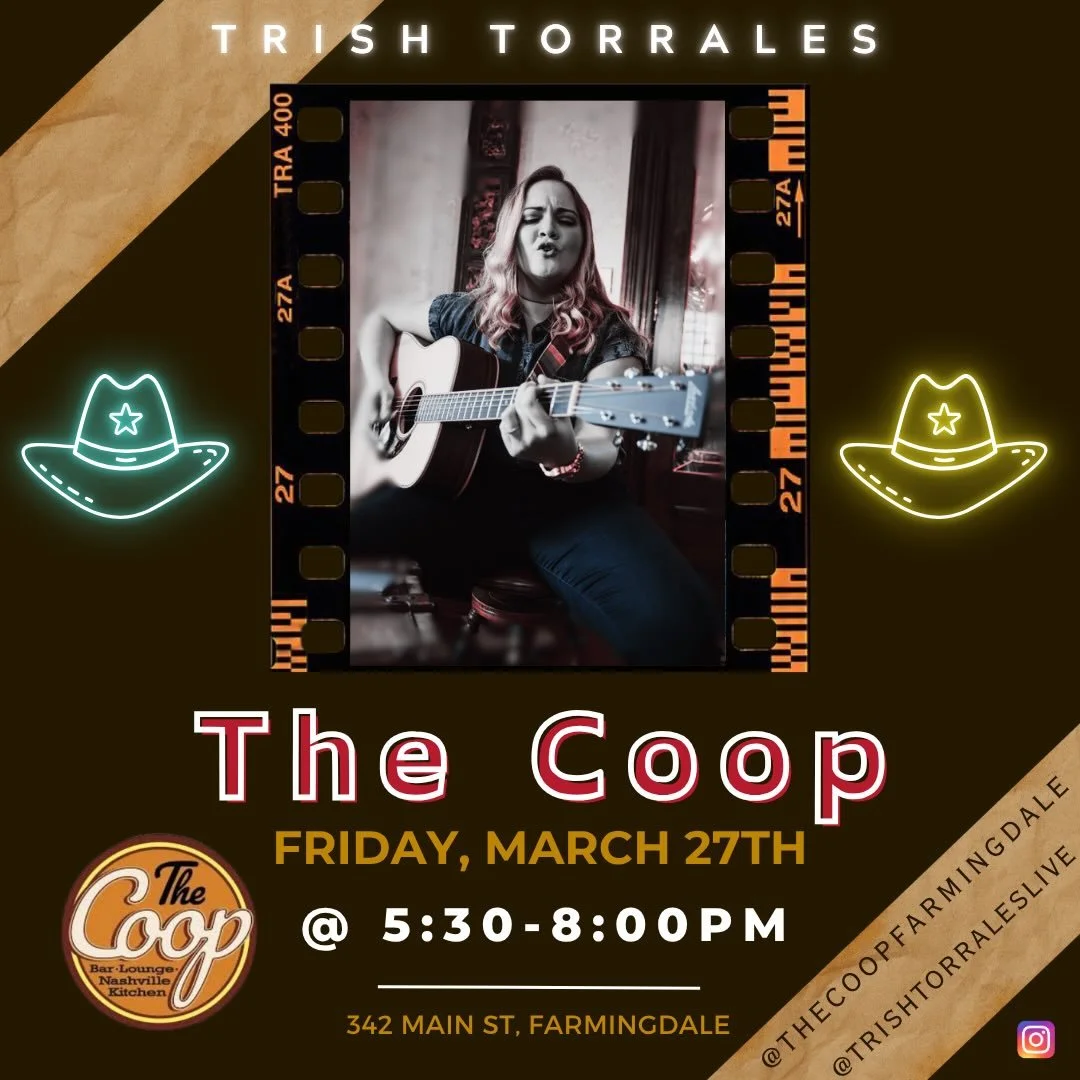 Back at @thecoop.farmingdale from 5:30-8! Don&rsquo;t miss it! 🤠🐎