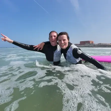 Cours privé surf Hossegor – Duo (2 personnes)