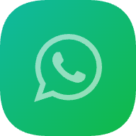 Logo de WhatsApp avec fond vert