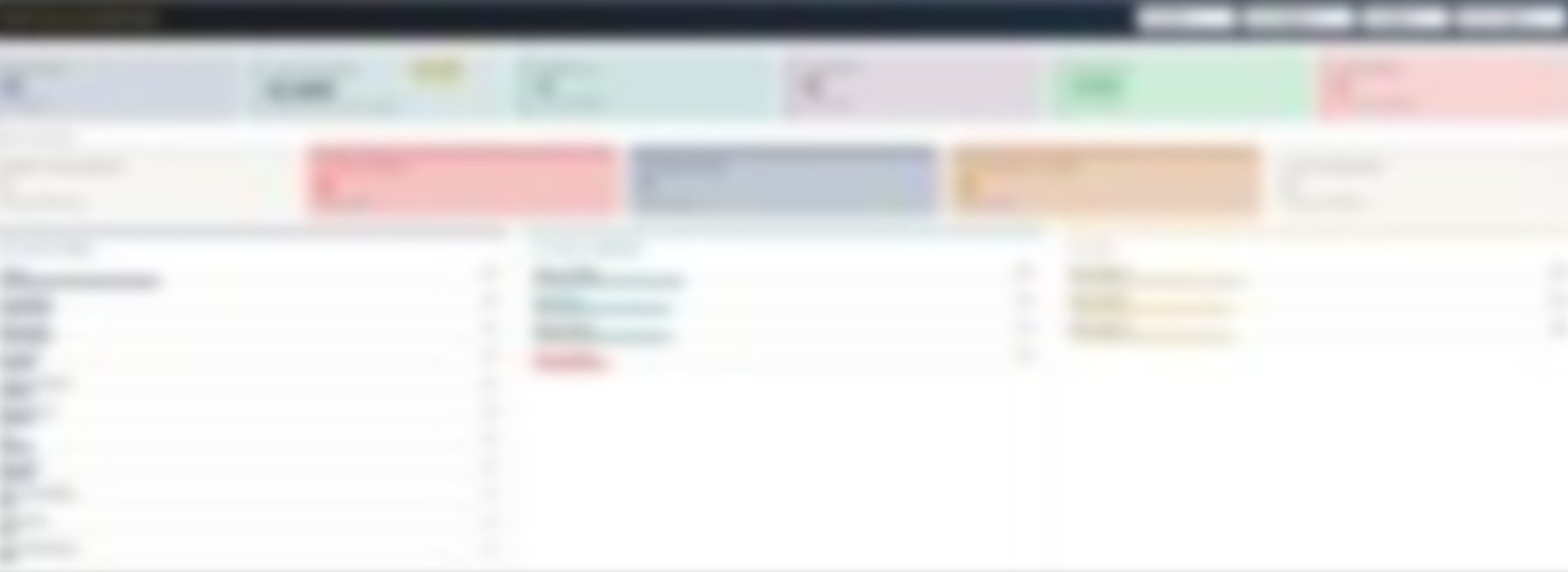 Preview of the portfolio overview