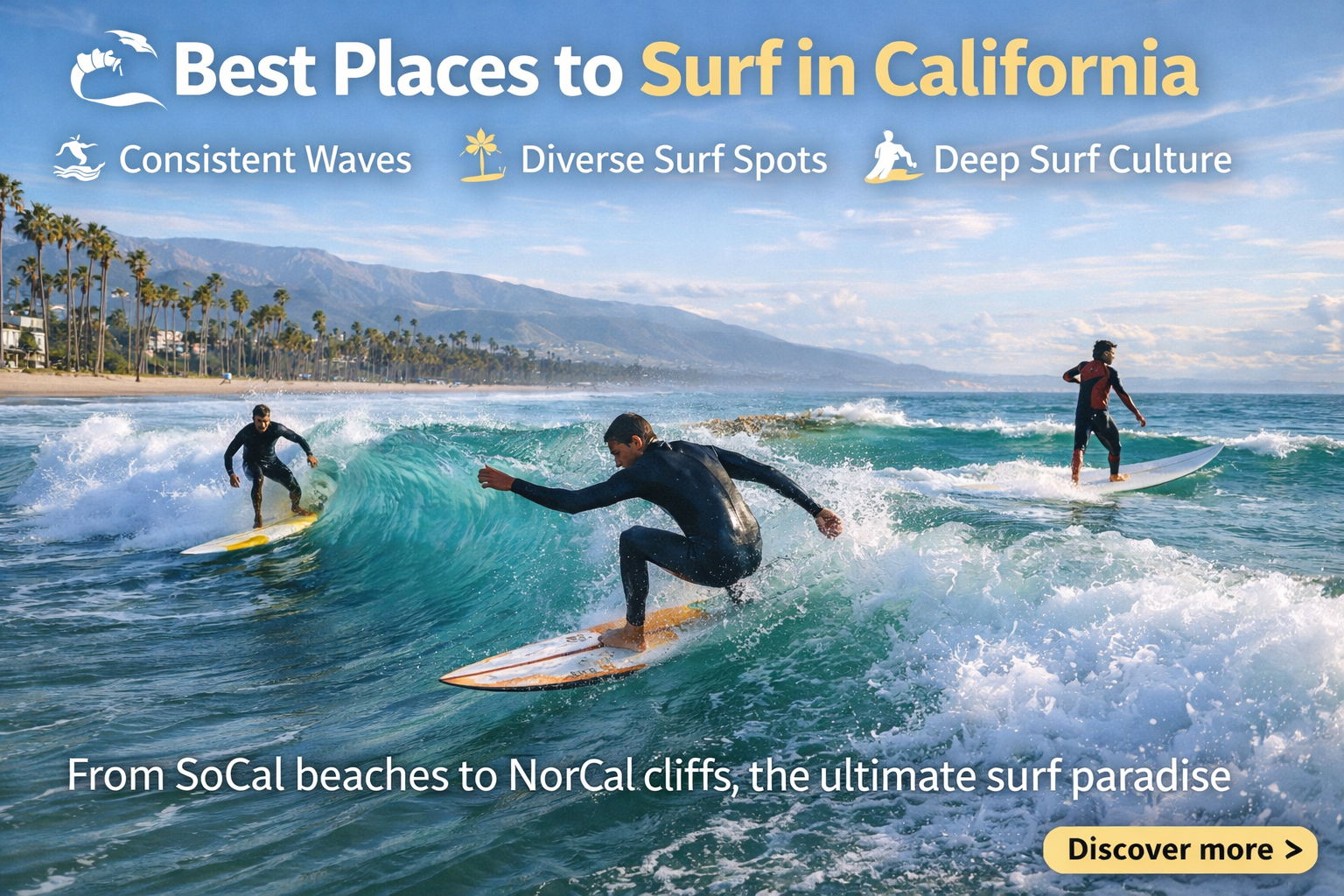 Best Places to Surf in California (2026 Guide)