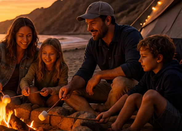 top 10 beach camping spots in california