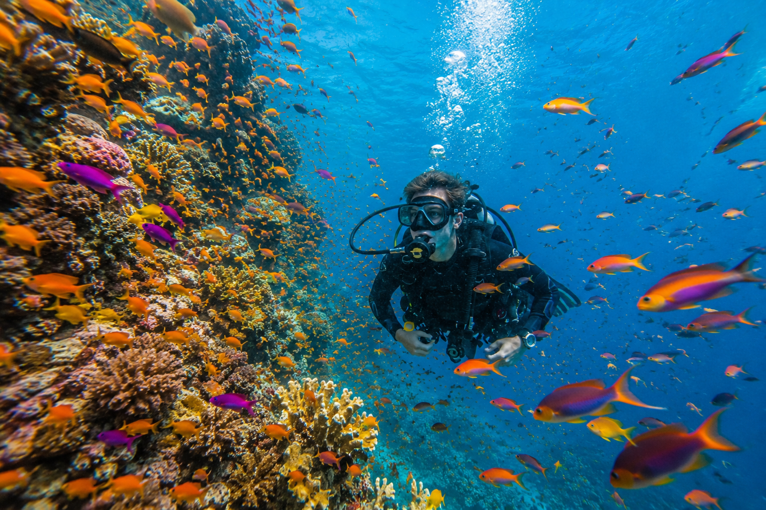 The Best Coral Reefs in the World for Scuba Diving Adventures