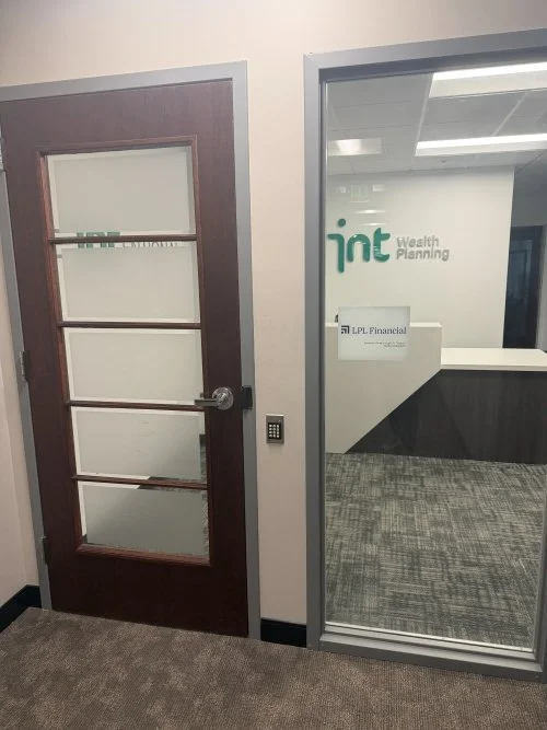 Front office door for INT Wealth Planning