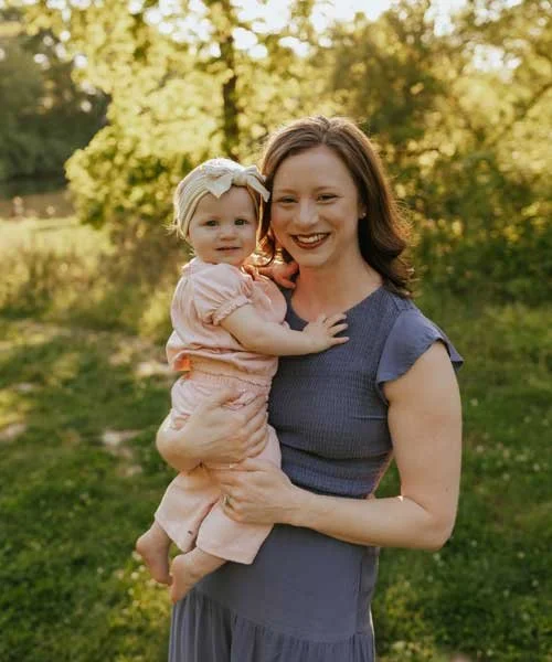 Sam Clark and their daughter
